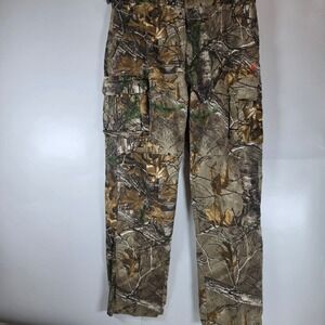 Game Winner Realtree Camo Cargo Pants Mens 36x30 Hunting Fishing Outdoors